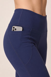 Zelocity Quick Dry Track Pant - Navy Peony — thumbnail 7